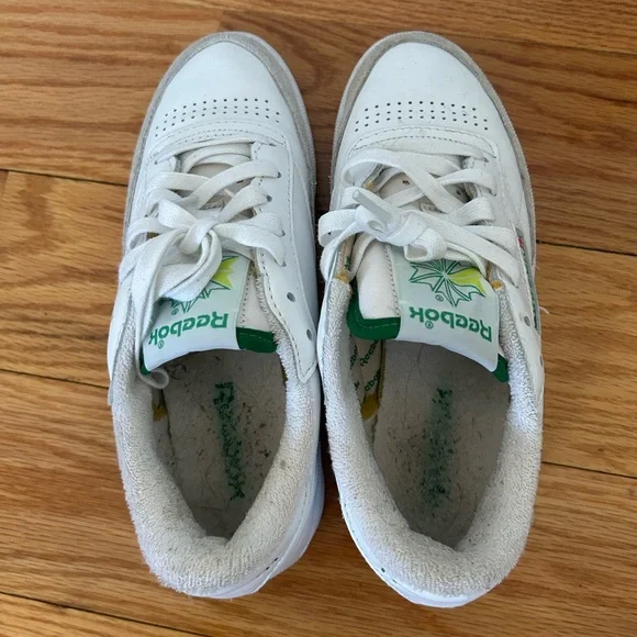 Reebok Kids White Sneakers - Picture 3 of 5